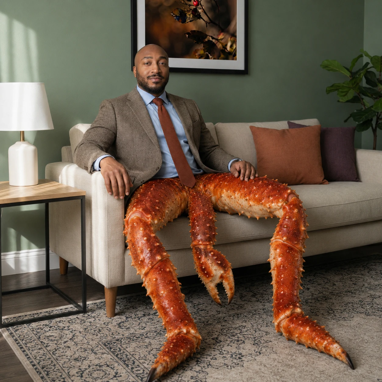 Clawlis The Couch, the viral image, digital download
