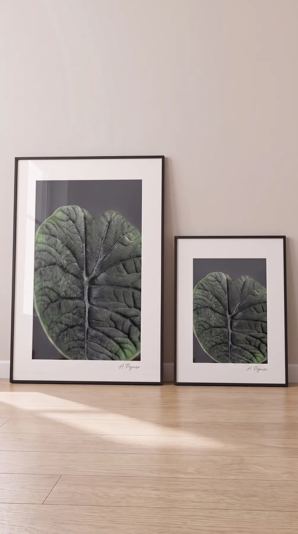 The Peguese Collection signed limited edition framed print mockup 3