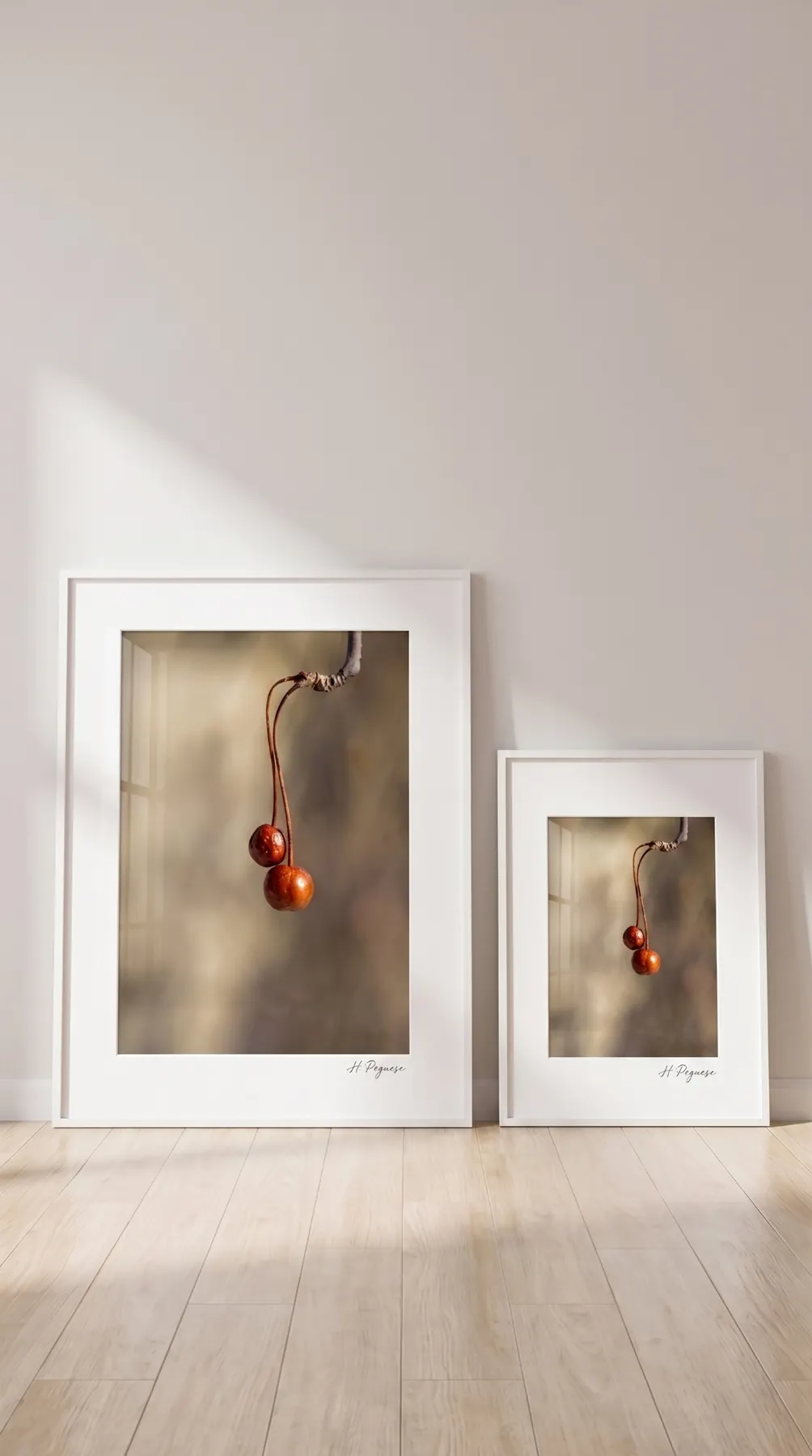 The Peguese Collection signed limited edition framed print mockup 5