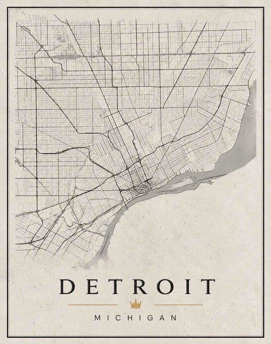 Detroit Map