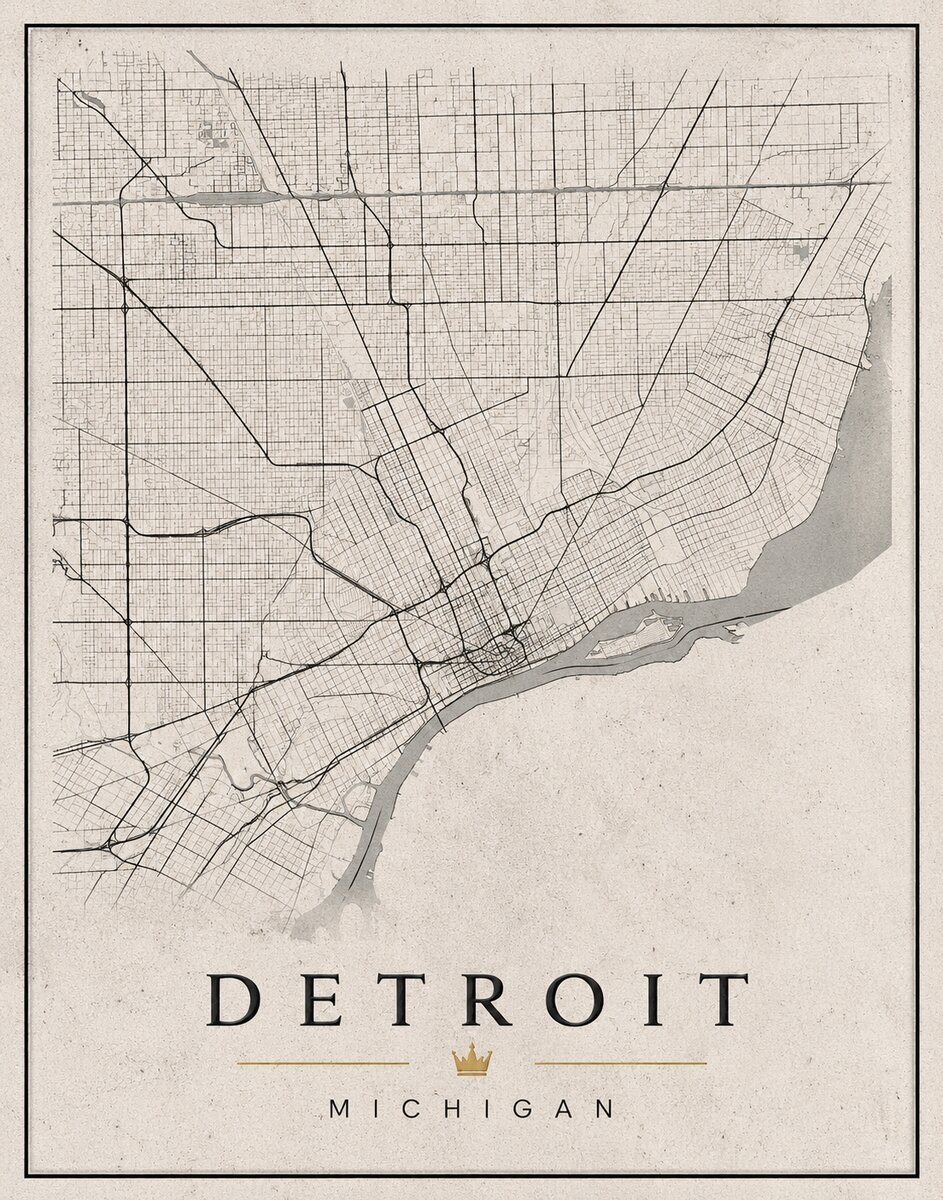 Detroit Map